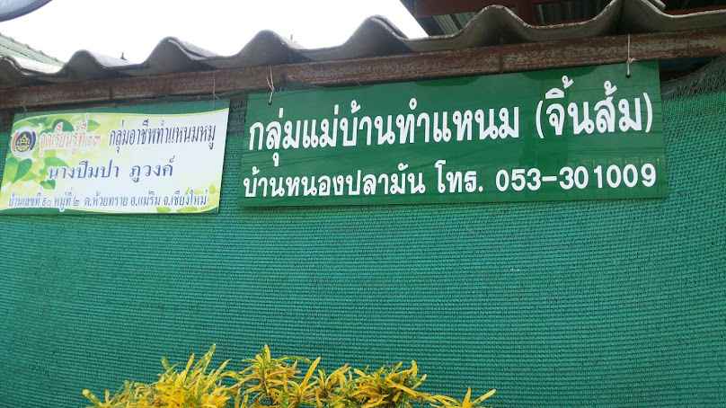 กลุ่มแม่บ้านเกษตรกรทำแหนม บ้านหนองปลามัน
