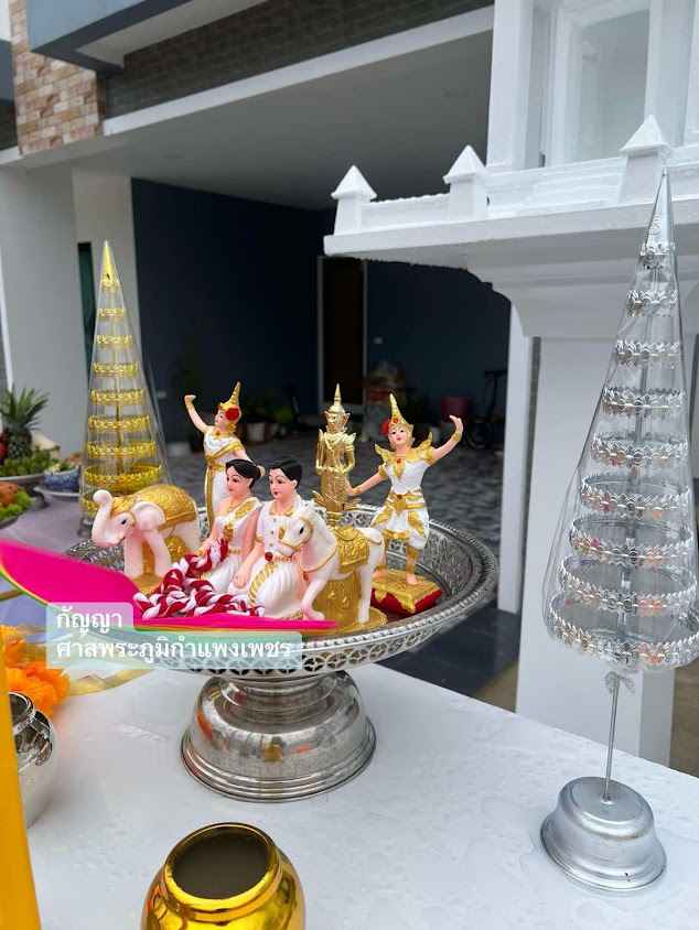 กัญญาศาลพระภูมิกำแพง ศาลพระภูมิกำแพงเพชรเพชร - 2