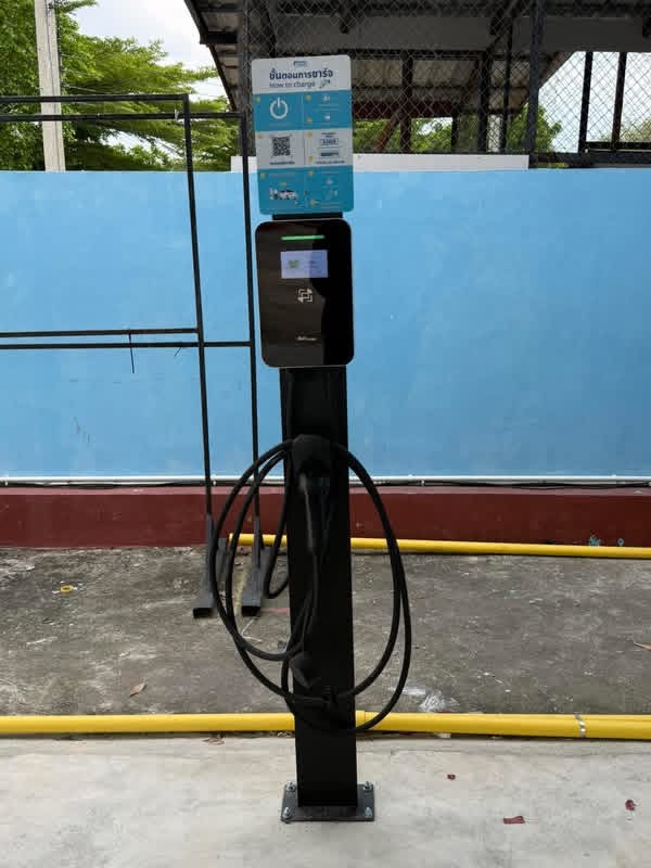 จุดชาร์ท EV รำพึง รีสอร์ท บึงสามพัน - 3