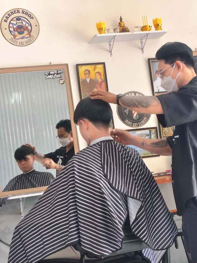 ช่างหนุ่ย ตัดผมชาย วินเทจ
