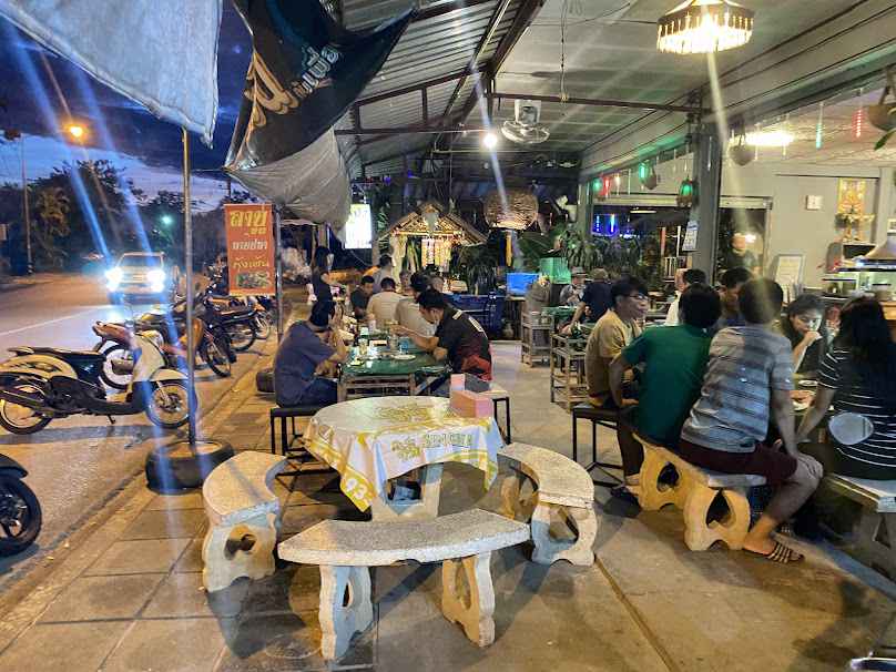 ซุ้มลาบเหล้าตองแปดเหลี่ยมเบียร์วุ้น - 2