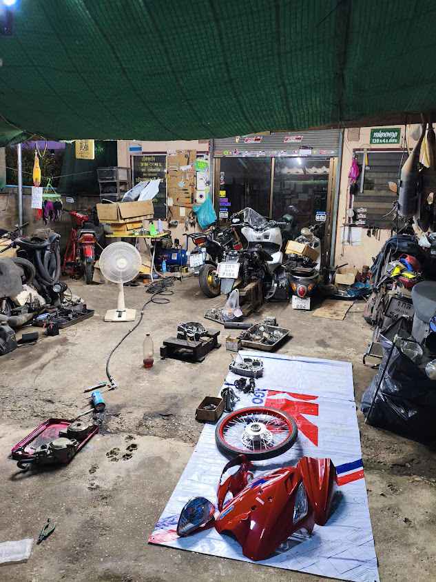ซ่อมมอไซค์ Ice Bike service