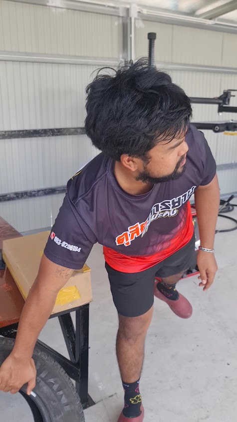 ดุสิตการยางเทพราช-ปะยางนอกสถานที่ ถ่วงยางรถบรรทุก ยางใหม่ยาง%ราคาถูก 24ชั่วโมง - 4