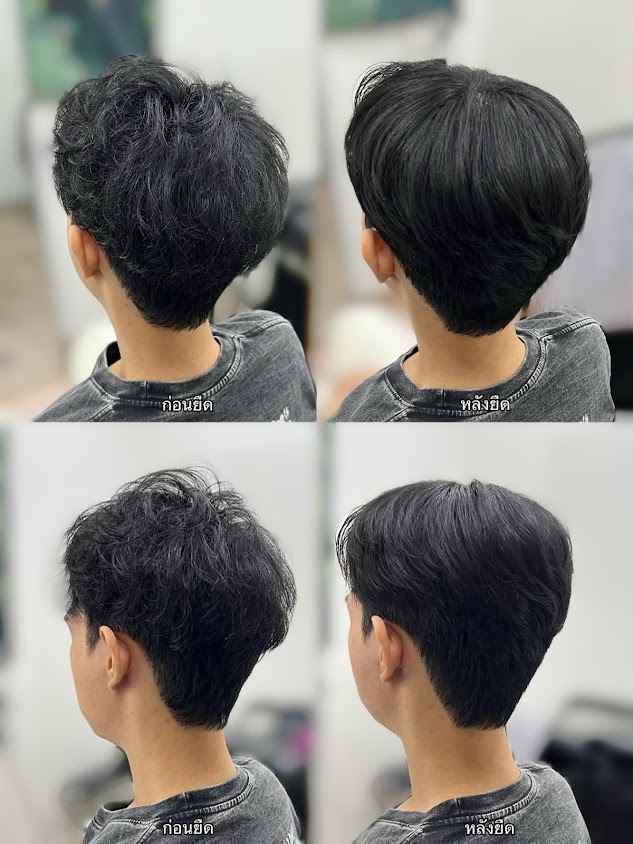 ตัดผมชายสไตล์เกาหลี FEELING HAIR ️แพรกษา สมุทรปราการ
