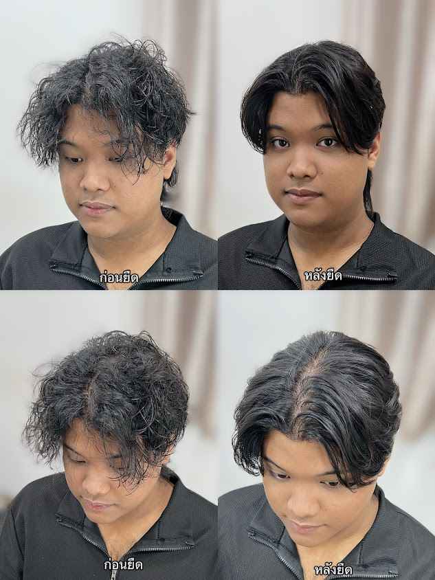 ตัดผมชายสไตล์เกาหลี FEELING HAIR ️แพรกษา สมุทรปราการ - 3