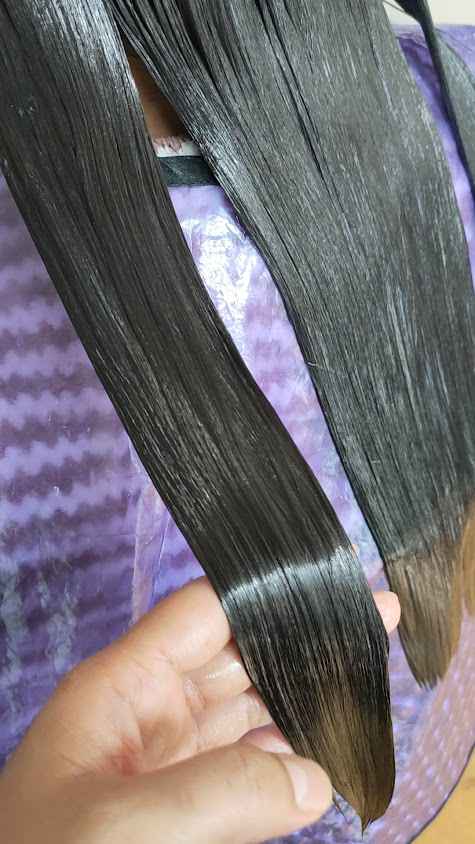ทำผมยะหริ่ง เสริมสวย เส้นผม just lady salon - 4