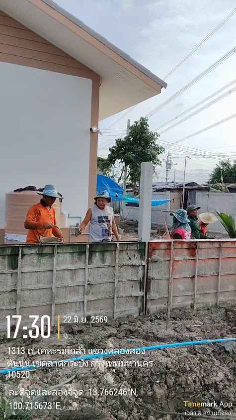 ที่ตั้งร้านช่างพรศักดิ์ รับเหมาทำรั้วคอนกรีต - 2