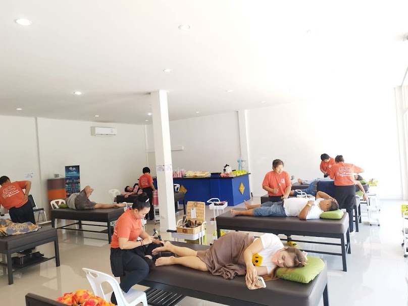 นวดตอกเส้นสีไพร พุทธอุทยานหลวงปู่ทวด อยุธยา - 2