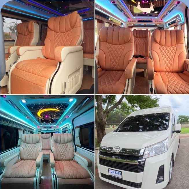 บริการรถตู้ VIP อุดรธานี พร้อมคนขับ NewLine rental vanudon co.ltd.