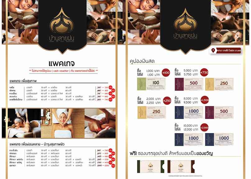 บ้านสายฝน นวดแผนไทยเพื่อสุขภาพ (โลตัส บางแค) - Baansaifon Massage - 2