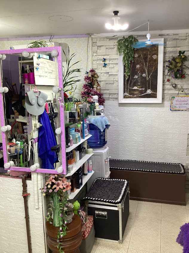 ผัดไทโบราณในบ้าน/ร้านตัดผมเพ-ลาหล่อทรีทเม้นท์ทรีนิค - 4