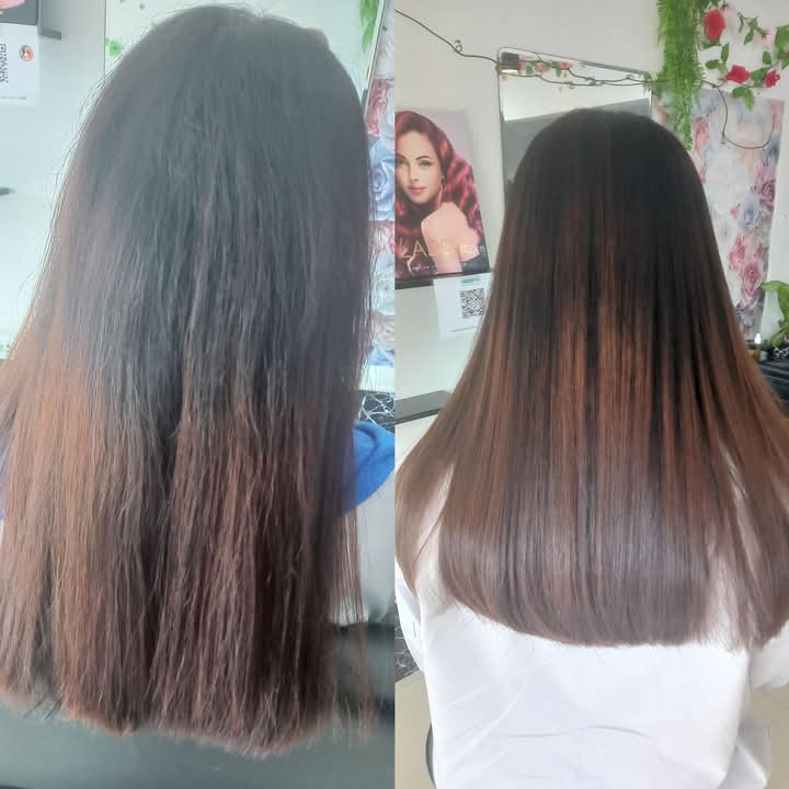 พบรักซาลอน ตัดซอยตามเรฟฯยืดเคราติน ดัดวินเทจดัดดิจิตอล ทำสี