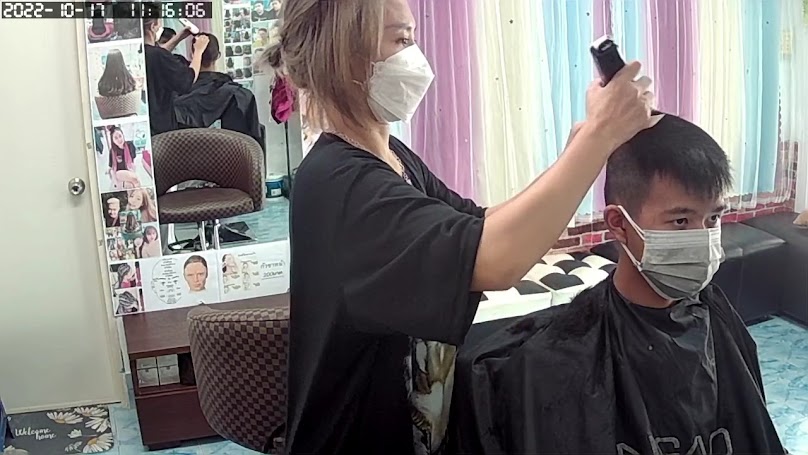 พบรักซาลอน ตัดซอยตามเรฟฯยืดเคราติน ดัดวินเทจดัดดิจิตอล ทำสี - 4