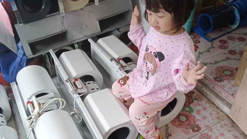 พัดลมแอร์ มือสอง ราคาถูก สภาพดี - 2
