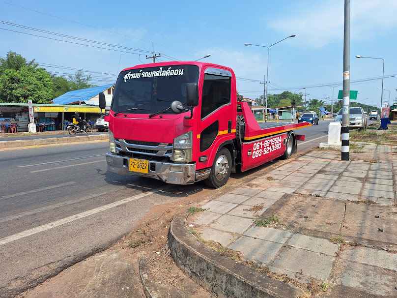 รถยกรถสไลด์ ธาตุพนม อู่โชคอภินันท์ - 4