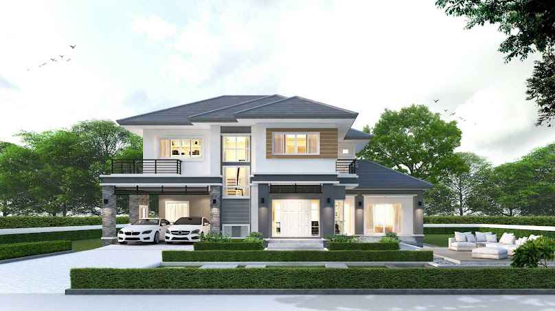 รับสร้างบ้าน บ้านสวย Mepatcs ต่อเติม - 4