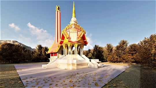 รับสร้างวัด by บริษัท วี.เอ. คอนสตรัคชั่น