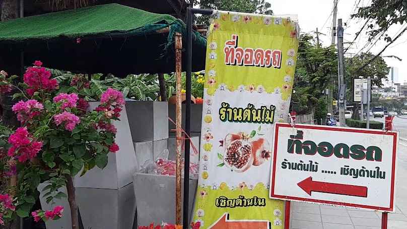 ร้านขายต้นไม้ จัดสวน (ร้านต้นไม้ทับทิม) ถนนพระรามสาม - 3