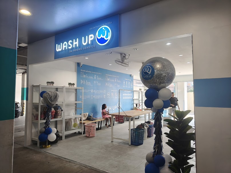 ร้านซักอบ 24 ชม Wash Up โลตัส บางแค - 4