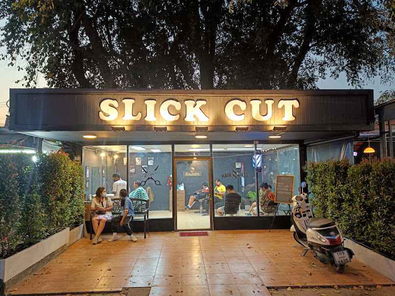 ร้านตัดผมชายสลิคคัท Slick cut saraburi