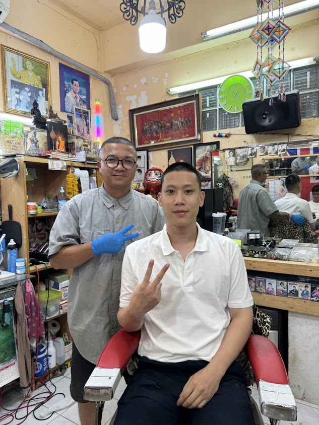 ร้านตัดผมชายไทยสไตล์บาร์เบอร์ช็อป - 3
