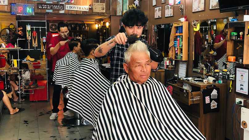 ร้านตัดผมชาย pn barber shop - 2