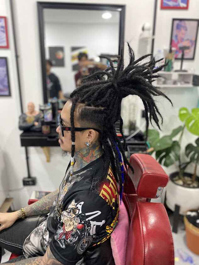 ร้านตัดผมชาย Street haircut udontani - 4