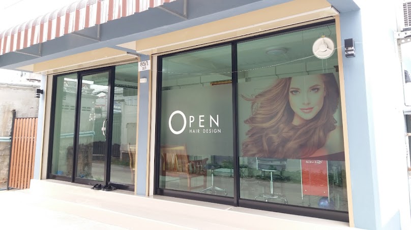 ร้านตัดผม Open