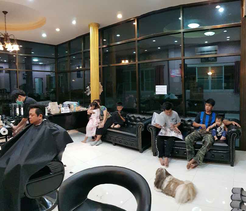 ร้านตัดผม over cut