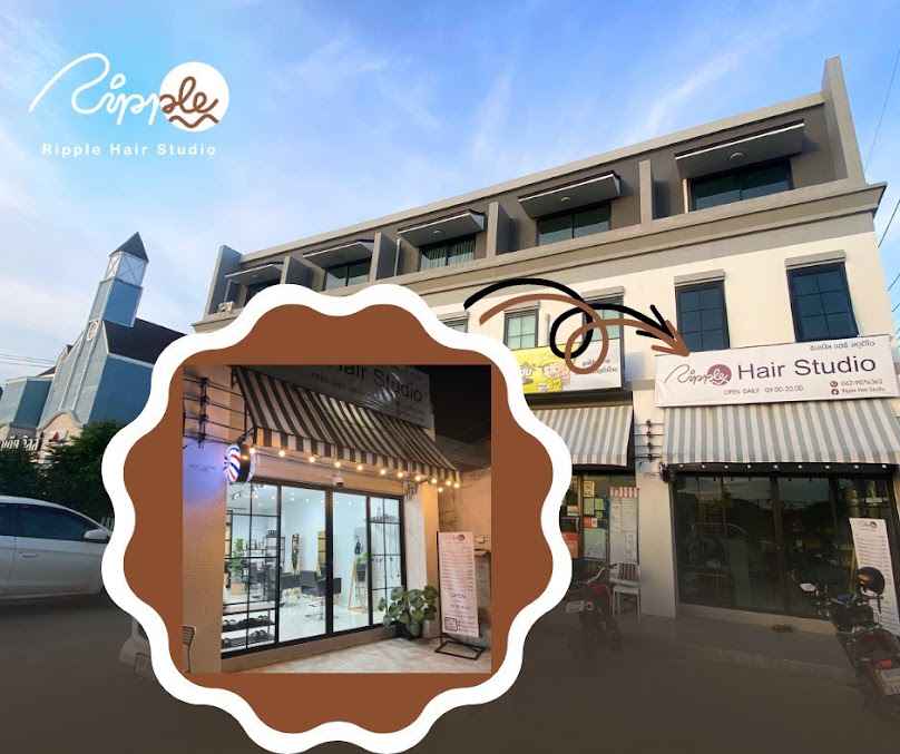 ร้านทำผม Ripple Hair Studio คลองสอง คลองหลวง
