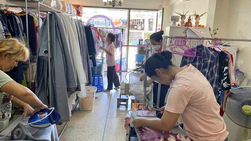 ร้านฟองแฟ๊บ- ซักอบรีด ซักรีด ซักแห้ง ฉะเชิงเทรา