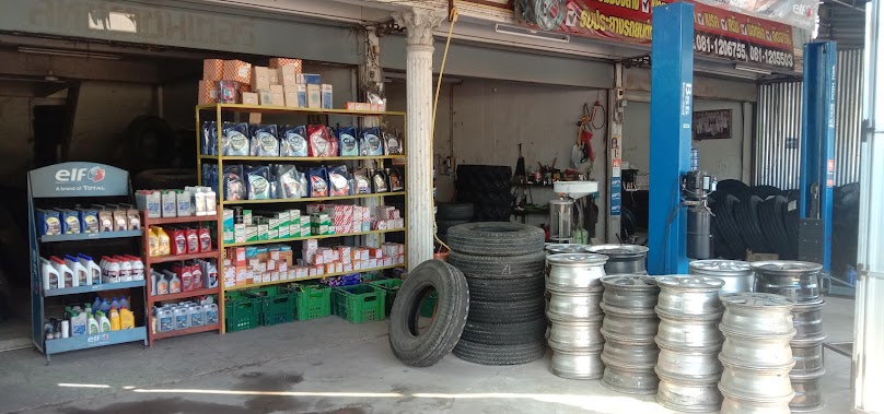 ร้านยาง มานะการยาง มีบริการนอกสถานที่ตลอด24 ช.ม - 2