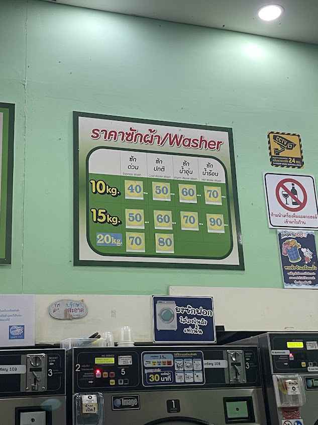 ร้านสะดวกซัก อิมเมจวอซ ซอยกระบี่12