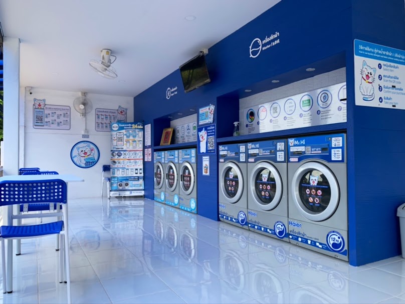 ร้านเครื่องซักผ้าหยอดเหรียญนายโอ - 3