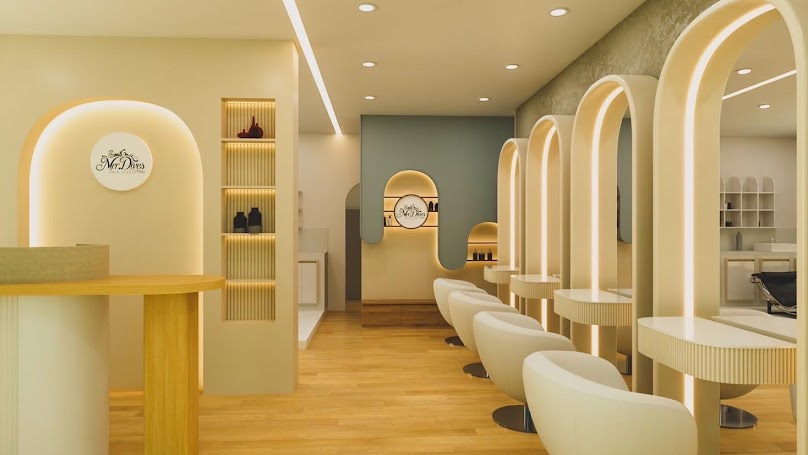ร้านเสริมสวยเมอร์ดีฟ : Mer dives hair studio