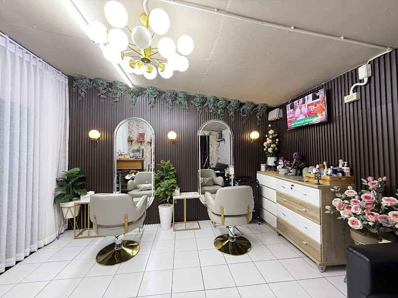 ร้านเสริมสวย น้ำอิง สงขลา ยืดโคนดัดปลายวอลลุ่ม - 2