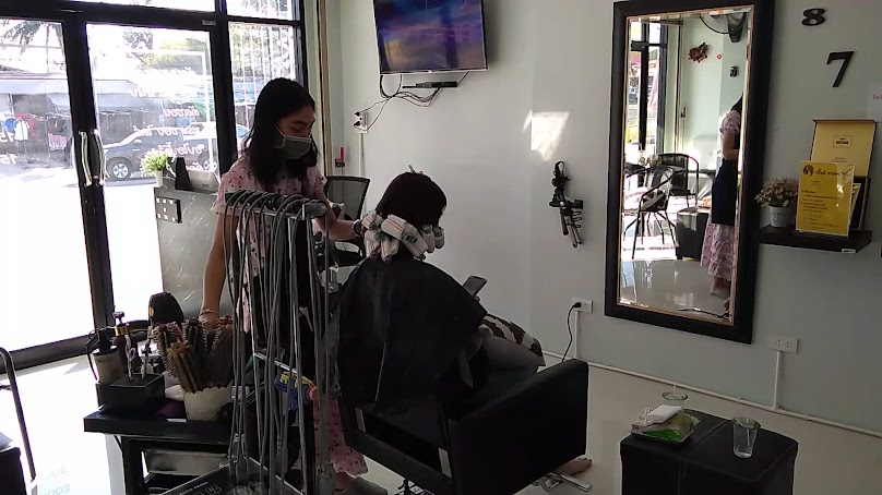 ร้านเสริมสวย ยืดผม ยืดวอลลุ่ม ทำสีผม ตัดผม สปาผม อ.แกดำ (ปริ๊นส์ ซาลอน) - 3