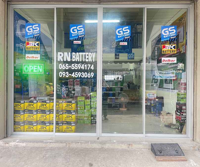ร้านแบตเตอรี่รถยนต์ใกล้ฉัน RN BATTERY สุขสวัสดิ์-ประชาอุทิศ