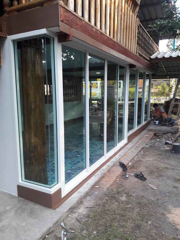 ร้าน ธนาทรัพย์ อลูมิเนียมแอนด์กลาส จำหน่ายและติดตั้งกระจกอะลูมิเนียม เหล็กฝ้า - 4