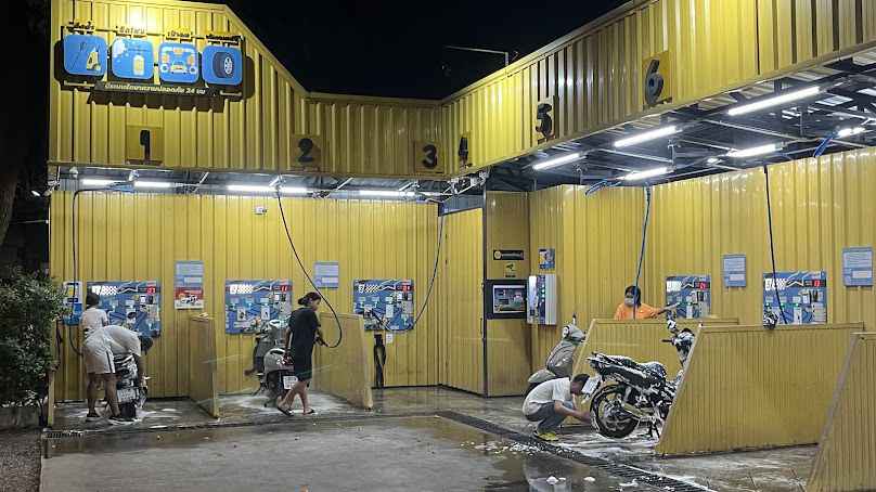 ล้างรถหยอดเหรียญเชียงใหม่ wash station cnx