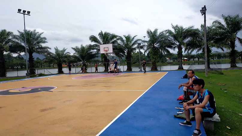 สนามบาสหาดในยางที่มีแต่คนเทพๆ - 2