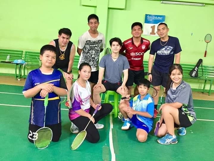สนามมาร์คแบดมินตั้น สระบุรี /Mark badminton saraburi - 2