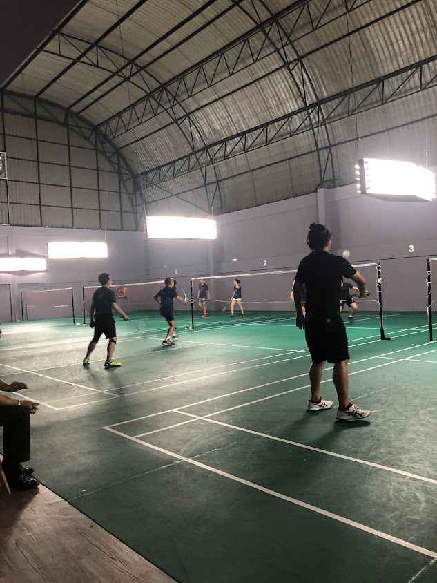 สนามแบดมินตัน BD Badminton court by PKK ปิ่นเกล้า