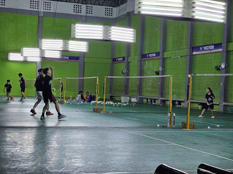 T-SMASH Badminton Stadium.
