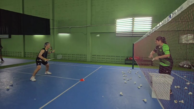 สอนแบดโดยครูรันอดีตทีมชาติ - 4