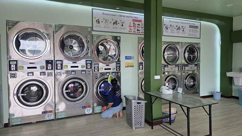 Clean up, convenient for washing 24 hours, Phrae branch - 4