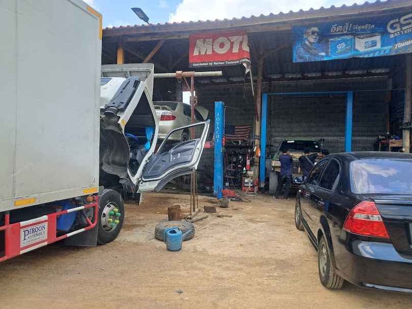 อู่ซ่อมรถนอกสถานที่ รถสไลด์ แพร่ ลำปาง - 3