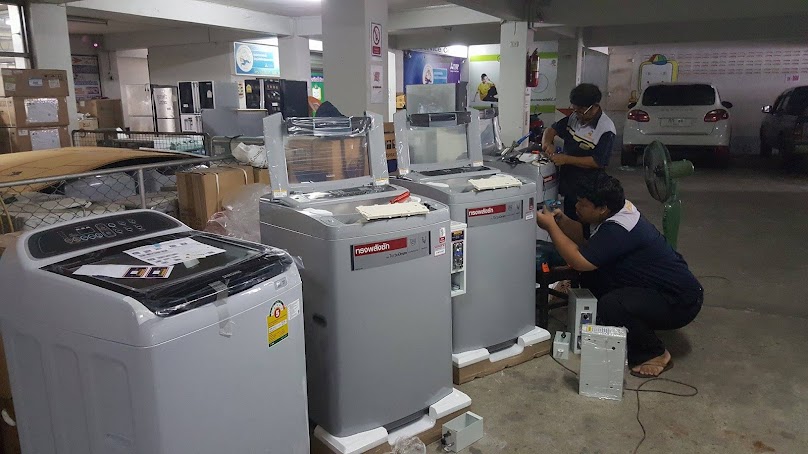 เครื่องซักผ้าหยอดเหรียญ จันทบุรีโทรทัศน์บริการ - 3
