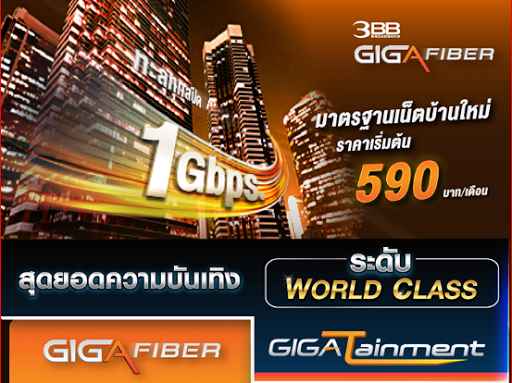 เน็ตบ้าน 3BB ไฟเบอร์, 3bb internet - 2