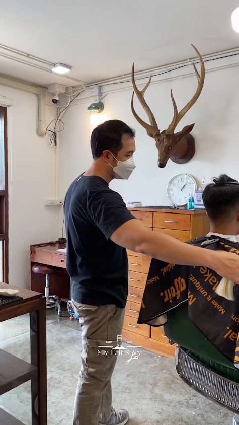 เรื่องของผม By Puii - HairCut & BarberShop - 理发店 - Price 200.- - 4